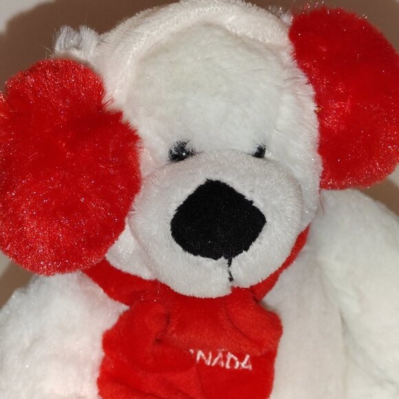 Creature Comfort Muffy Bear Collection Polar Bear Plush 8.5" NWT - Picture 2 of 5